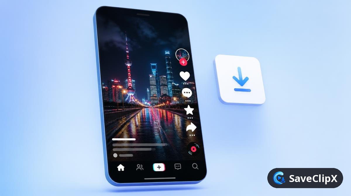 SaveClipX Douyin video downloader SaveClipX Douyin video downloader, save Douyin videos in HD with SaveClipX