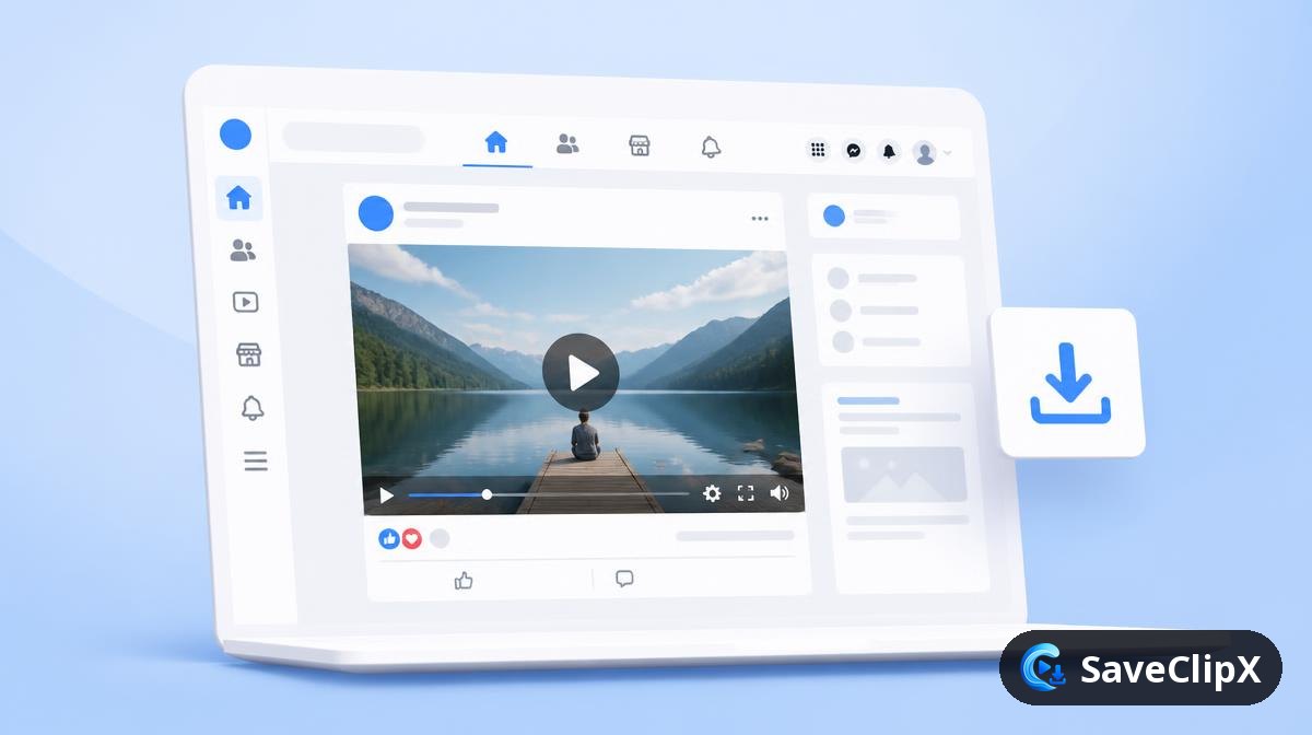 SaveClipX Facebook video downloader SaveClipX Facebook video downloader, save Facebook videos in HD with SaveClipX