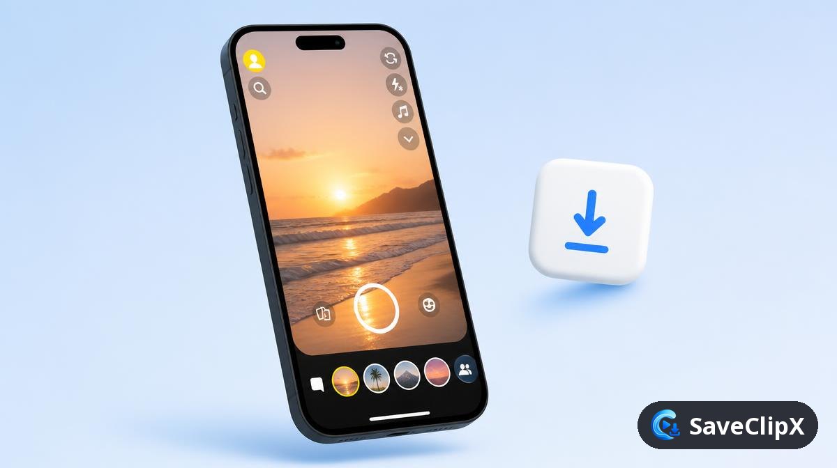 SaveClipX Snapchat video downloader, save Snapchat videos in HD with SaveClipX